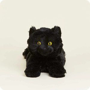 Warmies Halloween Black Cat Lavender Scented Soothing Warmth Microwavable Plush